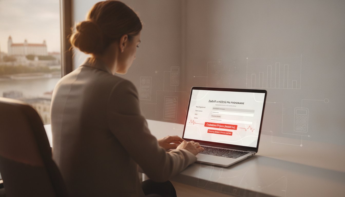 Chyby pri žiadosti o online pôžičku na IČO: Vyhnite sa zamietnutiu (2026)